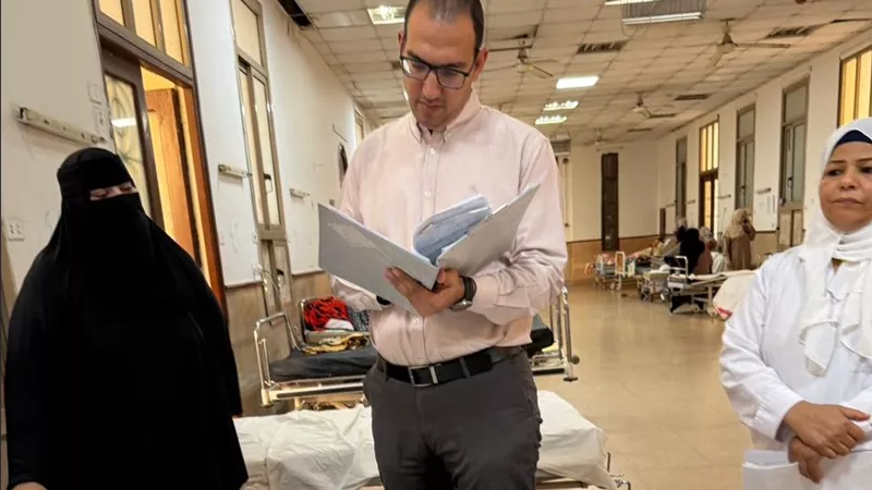 انتظام كامل بالرعايات والطوارئ بمستشفيات قصر العيني خلال العيد