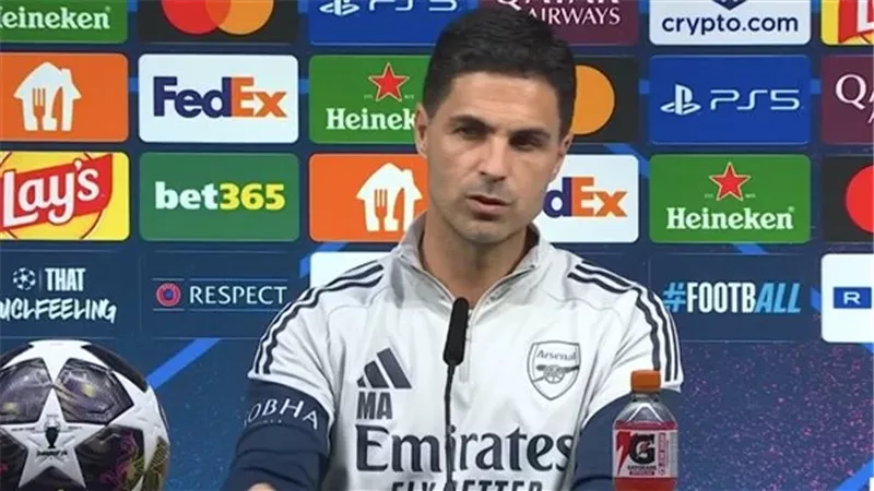 أرتيتا: سننتزع لقب دوري الأبطال من باريس سان جيرمان غدًا