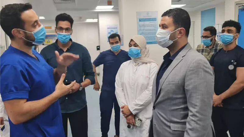 جولات ميدانية لمتابعة تطبيق خطة التأمين الطبي لاحتفالات عيد الأضحى |صور 