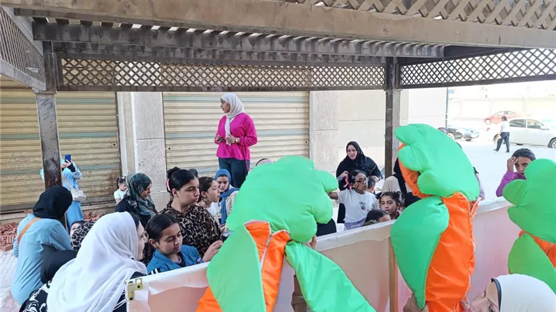 فعاليات توعوية عن “100 مليون صحة” و“حياة كريمة” ضمن احتفالات العيد