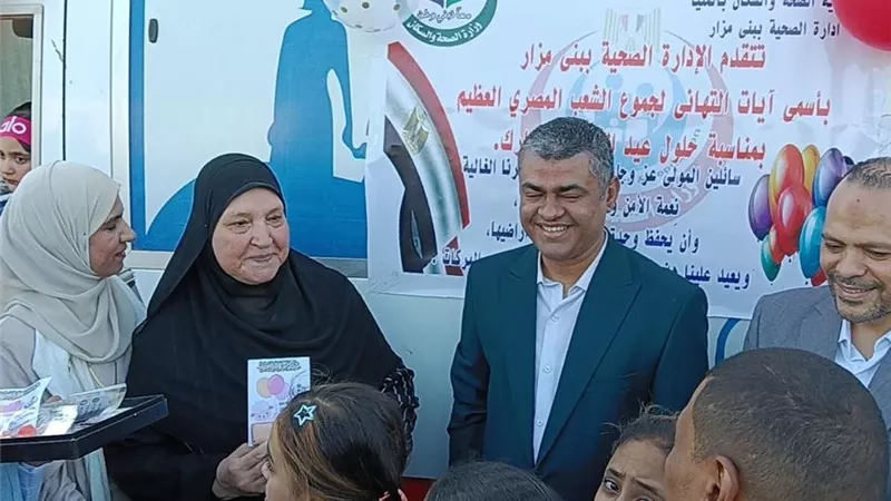 «صحة المنيا»: جولات ميدانية على المستشفيات لتقديم التهنئة للأطقم الطبية 