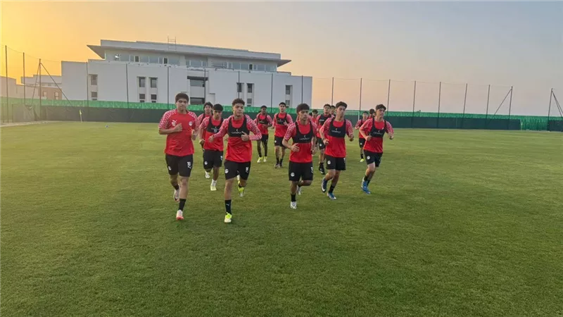 منتخب الناشئين يختتم استعداداته لمواجهة المغرب على برونزية أمم أفريقيا