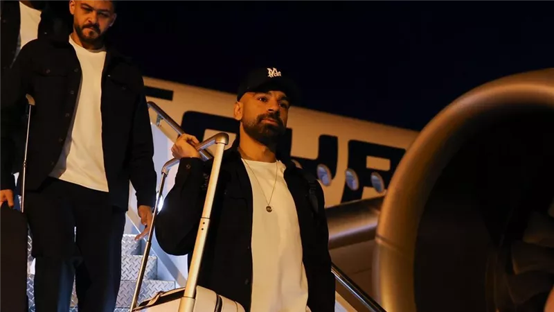منتخب مصر يصل إلى أمريكا بعد 