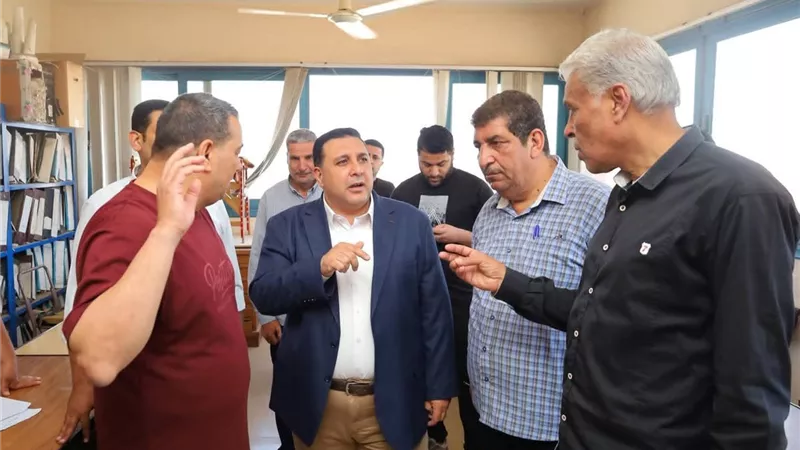 رئيس مياه البحيرة يفاجئ فرع إيتاي البارود: لا تهاون في خدمة المواطنين
