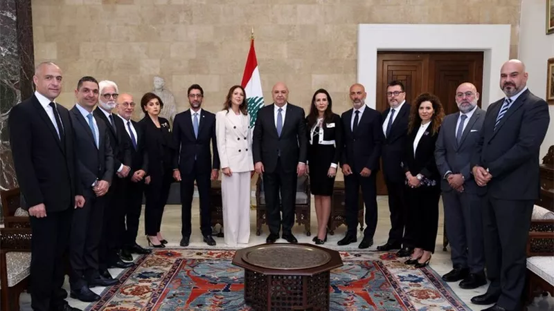رئيس لبنان: التفاوض خيارنا ومنع الفتنة واجب ومن يغذيها يخدم إسرائيل