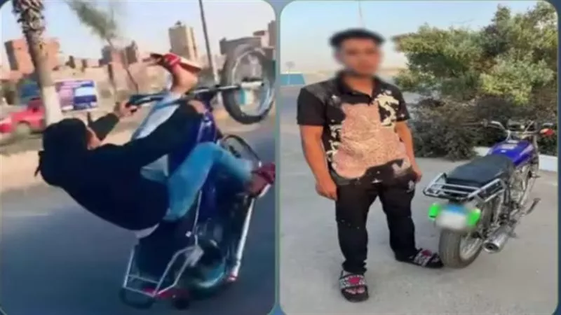 بدون رخصة.. ضبط صاحب فيديو الحركات الاستعراضية الخطرة بالقاهرة 