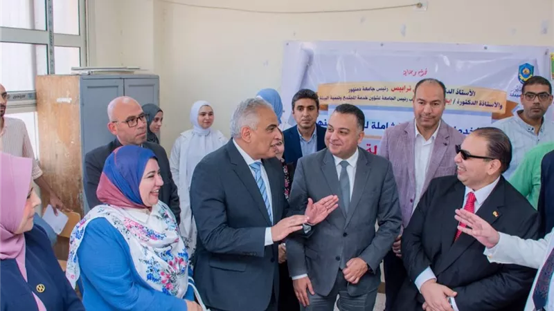 ضمن تحالف إقليم الدلتا .. جامعة طنطا تقدم خدمات طبية لـ 837 حالة بالمجان