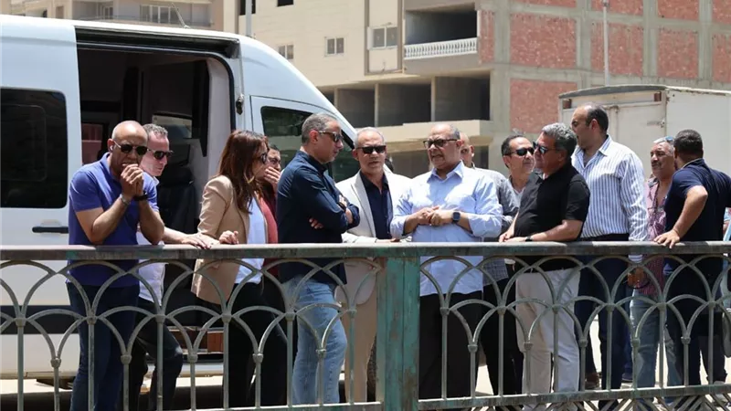 محافظ الجيزة يتفقد مشروعات تطوير المريوطية وممشى المنصورية 
