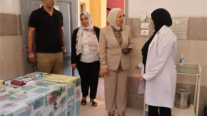  مدير تعليم القاهرة تتفقد امتحانات الإعدادية بالقاهرة وتوجه رسائل للطلاب