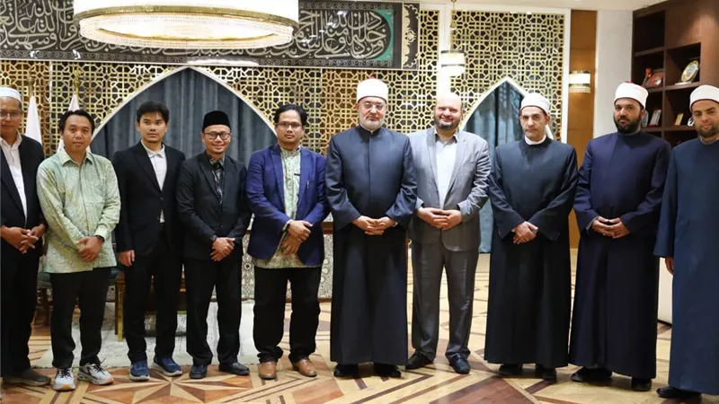 المفتي يستقبل وفد الأكاديمية الدولية لفقه الحلال بماليزيا لتعزيز التعاون