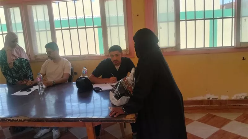  قافلة شاملة لجامعة قناة السويس تكشف عن 619 حالة مجانا 