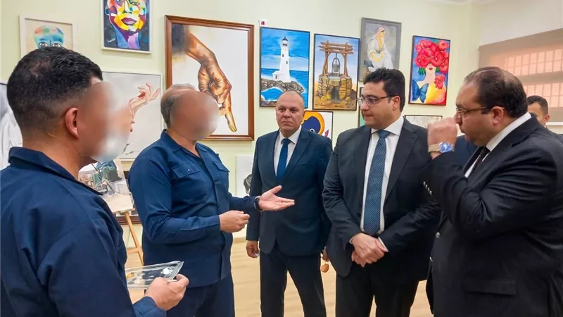النيابة العامة تُجري تفتيشًا لمركز إصلاح وتأهيل العاشر من رمضان