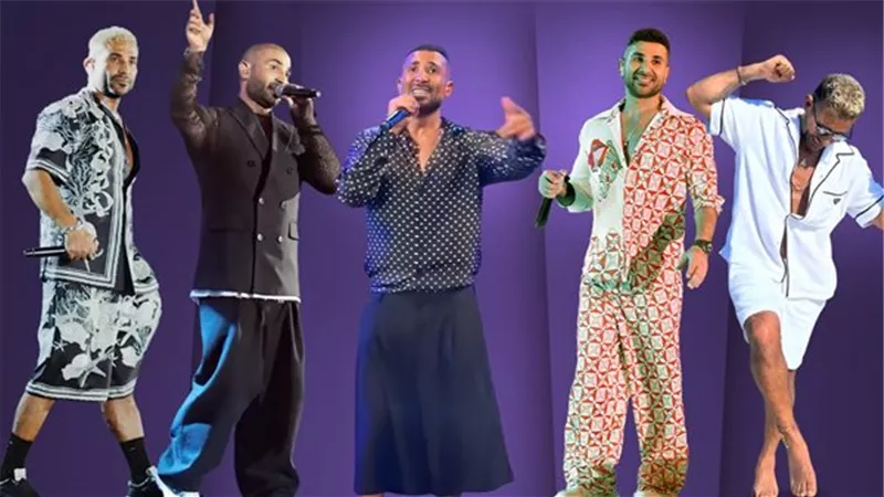 اشتباكات أحمد سعد على السوشيال بسبب تقاليعه
