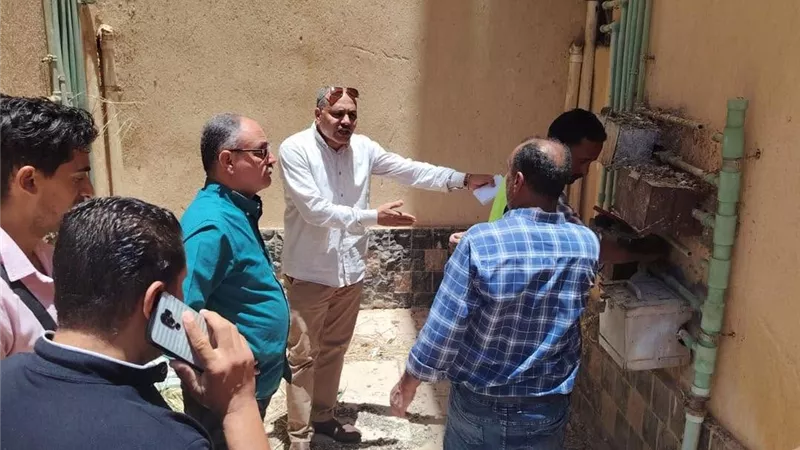 حملة مكبرة لرصد الوصلات الخلسة بمشروع الإسكان الاجتماعي في أسيوط الجديدة