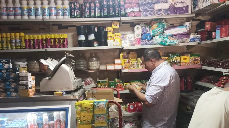 محافظ كفرالشيخ: ضبط 261 قطعة مواد غذائية مجهولة المصدر ومنتهية الصلاحية 