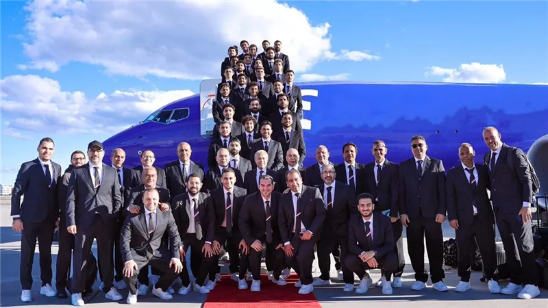وصول منتخب مصر إلى سبوكين استعدادًا لأول مباريات كأس العالم 2026