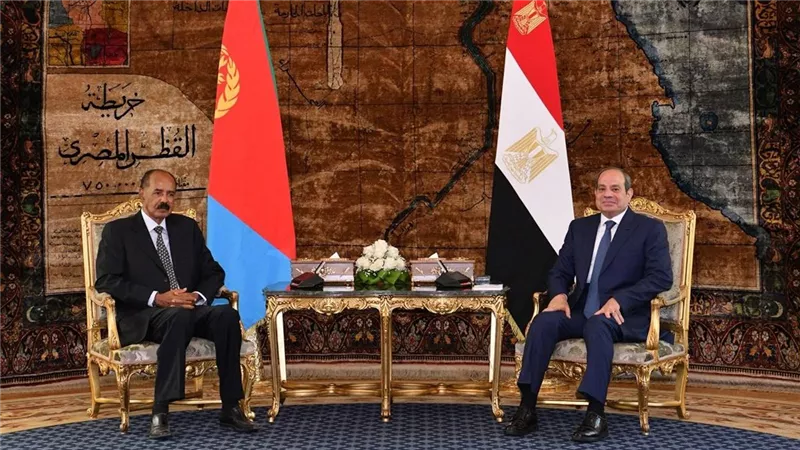 اليوم.. الرئيس السيسي يستقبل رئيس إريتريا لبحث تعزيز العلاقات الثنائية