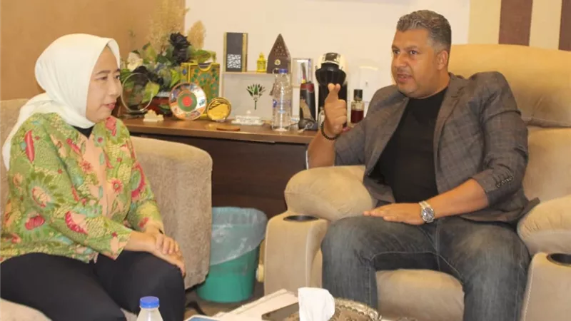 مجلس الشباب المصري يستقبل الملحق التجاري الإندونيسي