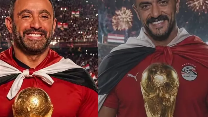 بقميص المنتخب.. أحمد السقا والعوضي يتمنيان التأهل إلى دور الـ16