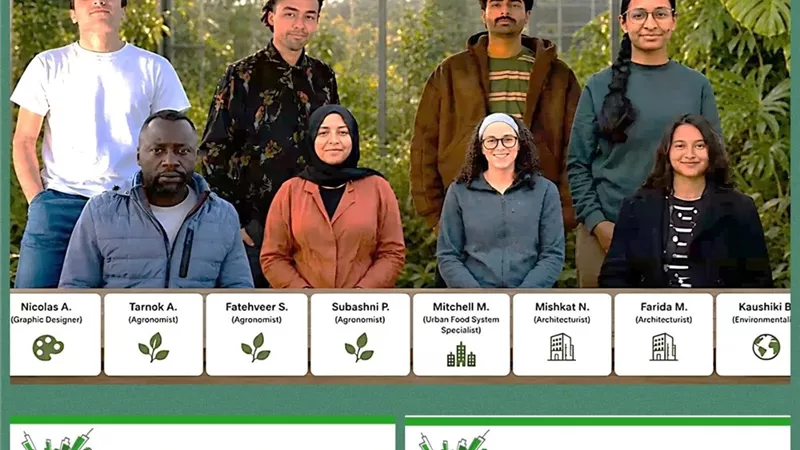هندسة القاهرة تحصد المركزين الأول والثاني بمسابقة الزراعة العمرانية
