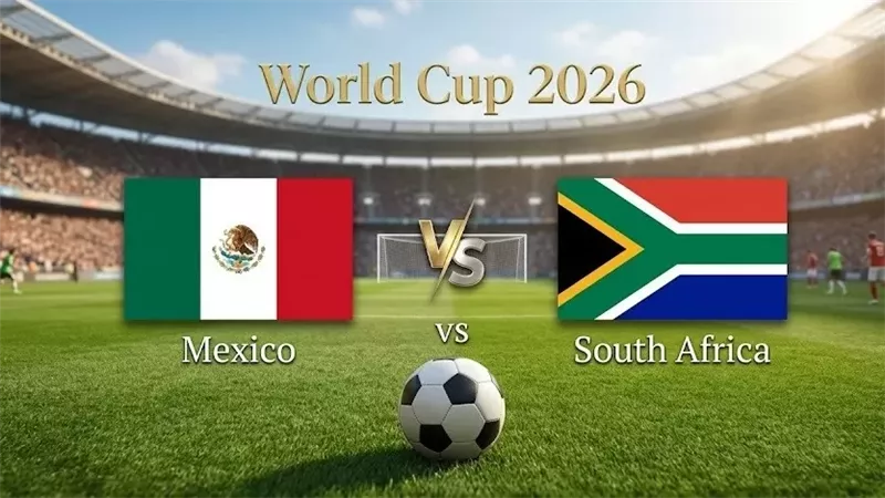 موعد مباراة المكسيك وجنوب أفريقيا في افتتاحية كأس العالم 2026