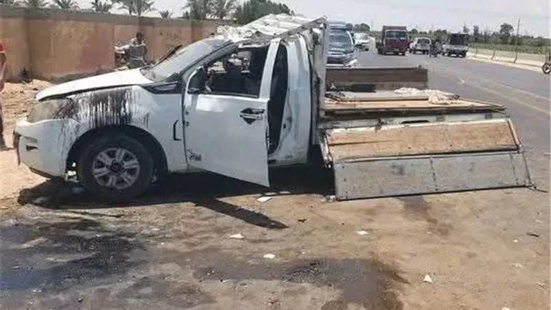 إصابة 17 شخصًا في انقلاب سيارة نقل بطريق السادات بالمنوفية