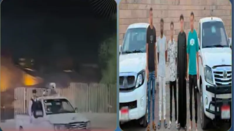 الداخلية تكشف ملابسات فيديو الاستعراض بسيارتين ربع نقل بأسوان.. تفاصيل