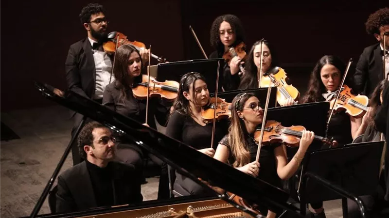 مؤلفات بيتهوفن ومندلسون ف حجرة السيمفونى بالأوبرا.. السبت 