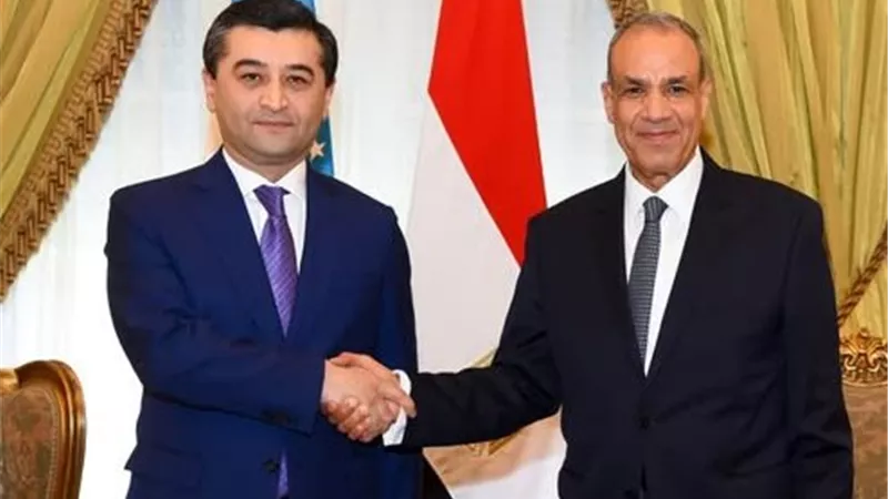 وزير الخارجية يلتقي نظيره الأوزباكستاني لتعزيز العلاقات بين البلدين