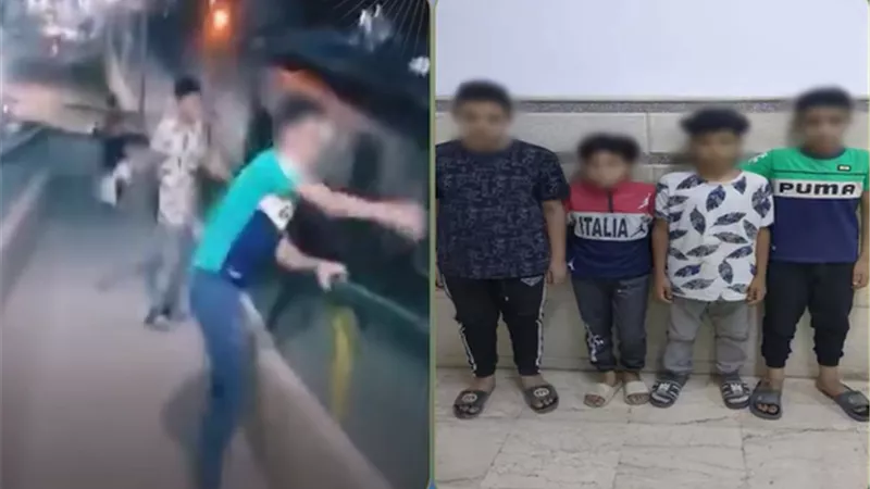 القبض على 4 طلاب بعد إلقائهم أكياس مياه على قطار في الشرقية