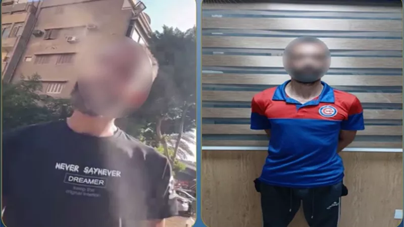 ضبط منادي سيارات بدون ترخيص تعدى على مواطن وطلب أموالًا دون وجه حق