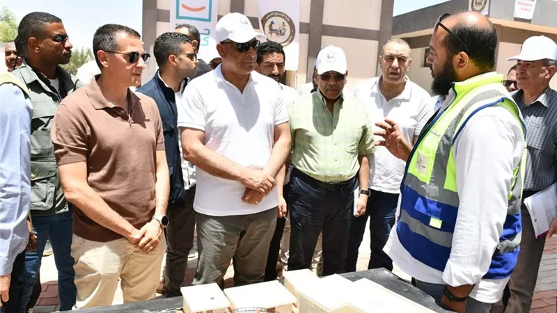 الإنتاج الحربي يتابع مشروعات «حياة كريمة» بأسوان ويوجه بتسريع التنفيذ