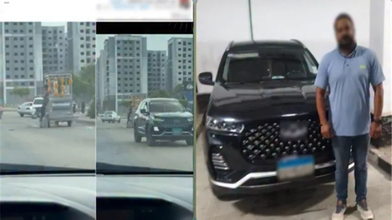 ضبط قائد سيارة ملاكي سار عكس الاتجاه بالقاهرة بعد تداول فيديو للواقعة