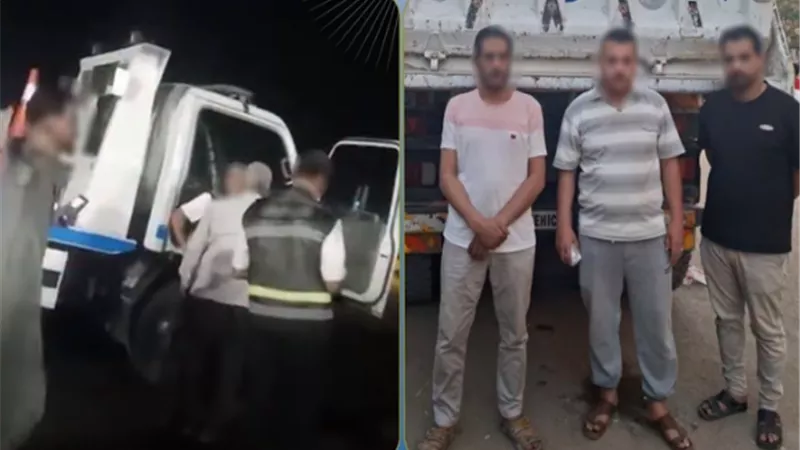 ضبط قائد سيارة وشقيقه بتهمة افتعال مشادة مع ضابط مرور بالجيزة 