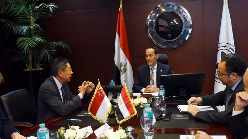 مصر وسنغافورة تبحثان تعميق التعاون الاستثماري بين البلدين