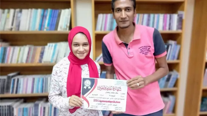 من الخيال إلى الورق.. أطفال «الشاطبي» يخطون أولى خطوات الإبداع
