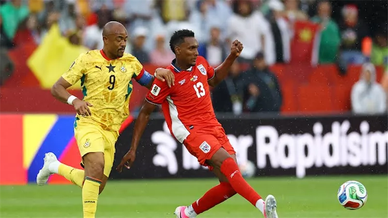 التعادل السلبي يسيطر على الشوط الأول من مباراة غانا وبنما في كأس العالم 