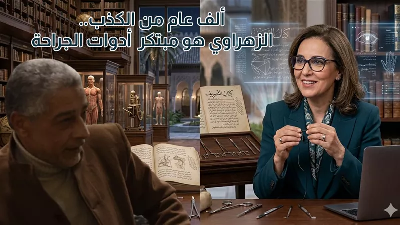بين الزهراوي ودي شولياك.. سعدية تفجر مفاجأة: سزكين أثبت سرقة أوروبا أصول الجراحة من العرب