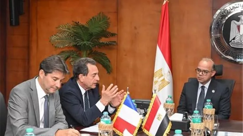 مباحثات مصرية فرنسية لتعزيز تدفقات الاستثمار الأجنبي ودعم توسعات الشركات