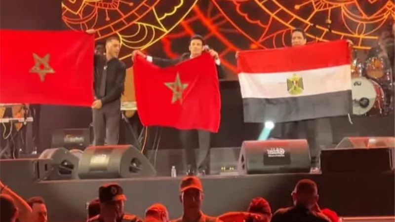 سعد الصغير يحتفل بنجاح حفل 