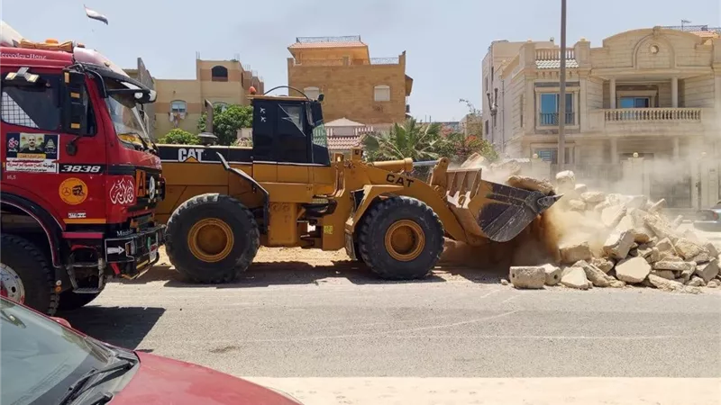 «الشروق» تبدأ تطوير محور حيوي لخدمة المستشفى وتقليل التكدس