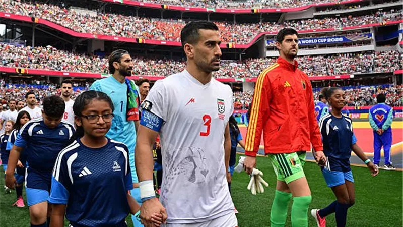 تعادل سلبي يحسم الشوط الأول بين بلجيكا وإيران في كأس العالم 2026