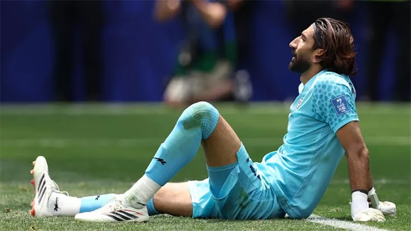 حارس إيران يفوز بجائزة أفضل لاعب في مواجهة بلجيكا بكأس العالم 2026