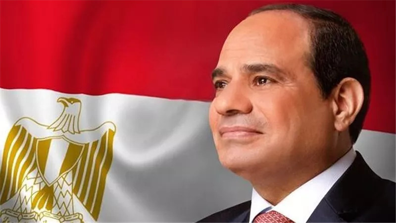 الرئيس السيسي يضع إكليل الزهور على قبر الجندي المجهول