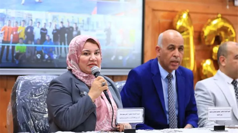 رئيس جامعة كفر الشيخ يشهد حفل استقبال طلاب كلية العلاج الطبيعي الجدد |صور