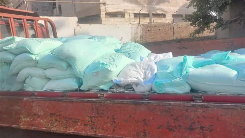 ضبط 6 أطنان دقيق بلدي مدعم قبل بيعها في السوق السوداء بالعياط ومنشأة القناطر