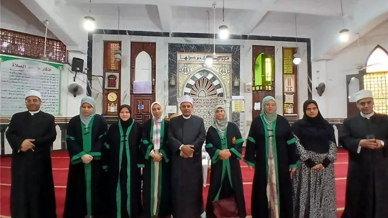 انطلاق الأسبوع الثقافي الدعوي بمسجد الحصفة الكبير بأوقاف الرياض في كفر الشيخ
