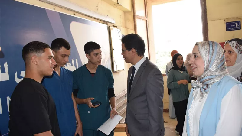 رئيس جامعة بنها يشيد برسالة التمريض ودوره في الارتقاء بالخدمات الصحية