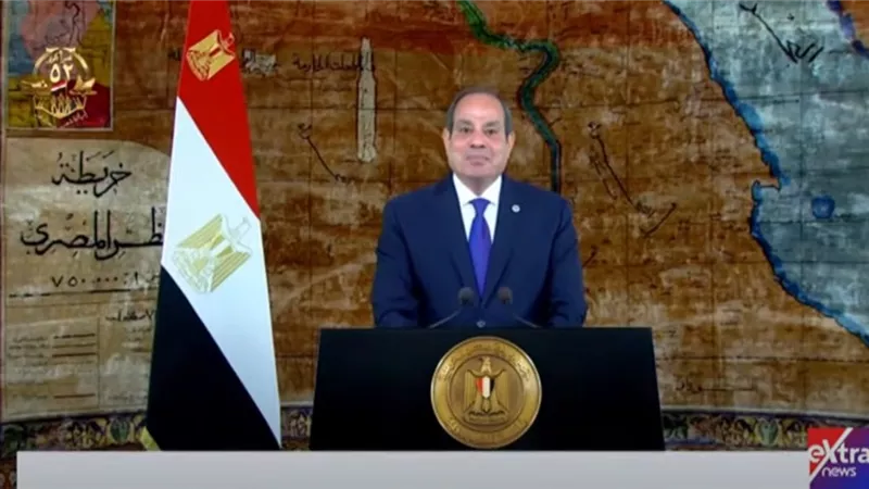 السيسي يحيي الرئيس السادات فى ذكرى النصر: صاحب القرار الجريء والرؤية الثاقبة