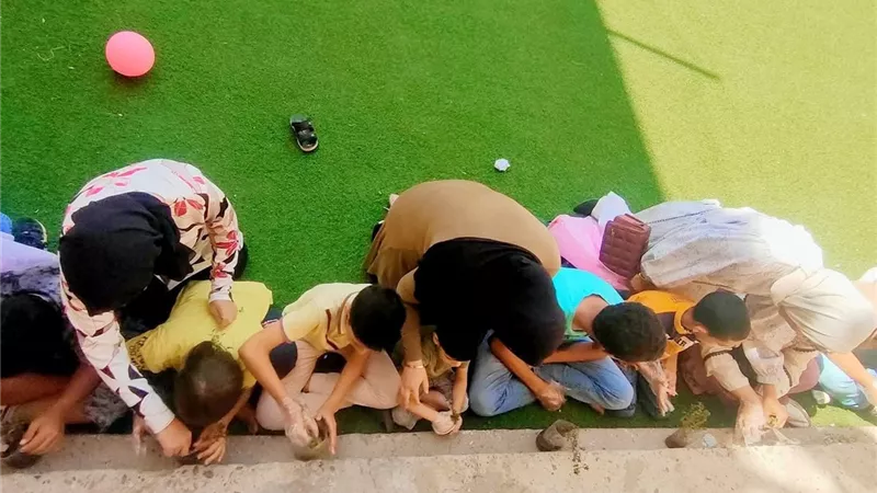 بعلم مصر ورسومات عن الحرب.. شباب كفر الشيخ يحتفلون بانتصارات أكتوبر| صور